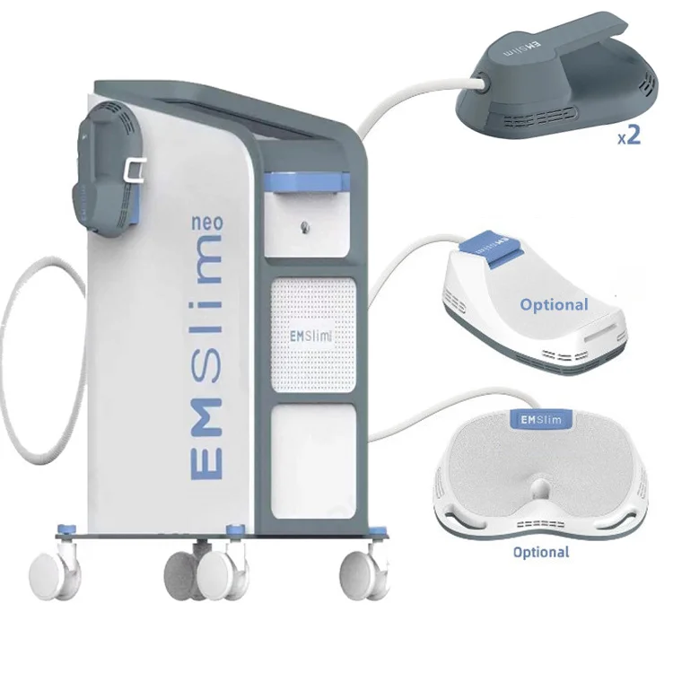 

EMSlim With RF Aesthetics HIEMT 4 Handles Body Sculpt