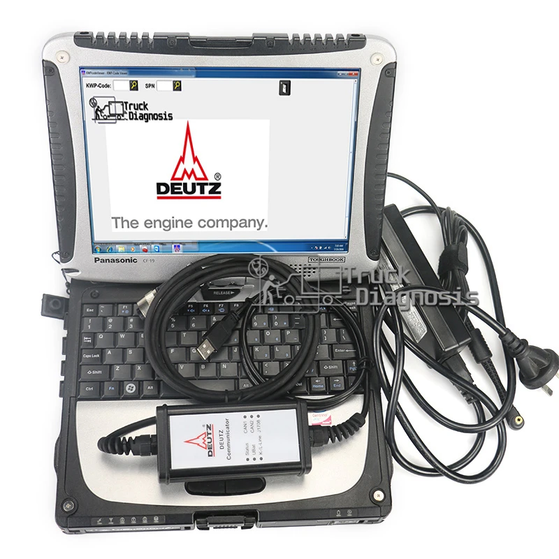 

diagnostic tool for deutz engine kit deutz decom Serdia 2010+Thoughbook CF52 laptop for DEUTZ diagnostic tool
