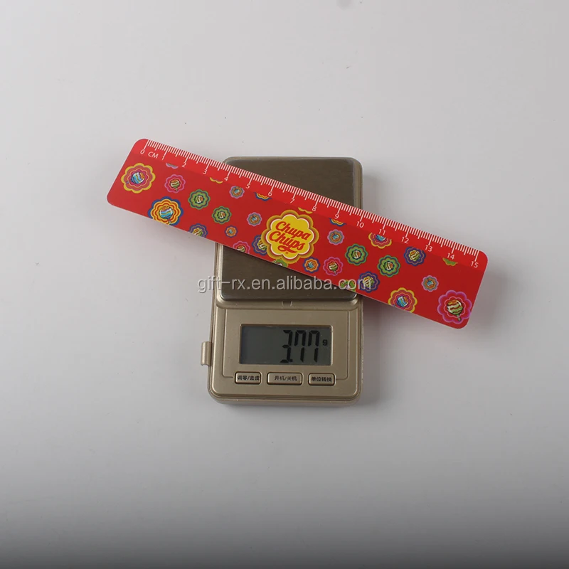 
BSCI Customized logo cheap 15cm plastic flexible ruler 