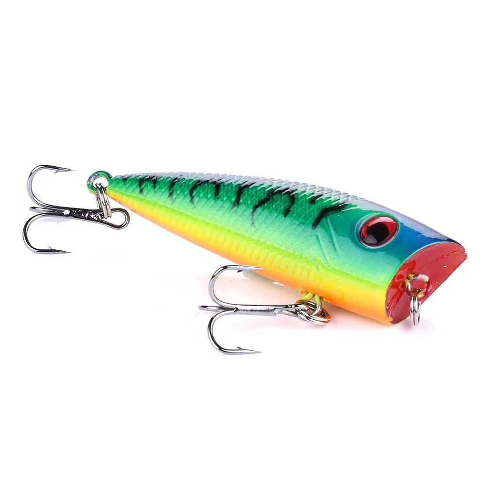 

Fishing Lures Fishing Artificial Peche 6cm 6g Hit Water Wave Grilled Popa Bait Wholesale Isca Artificial Pescaria Leurre Souple, 7colors