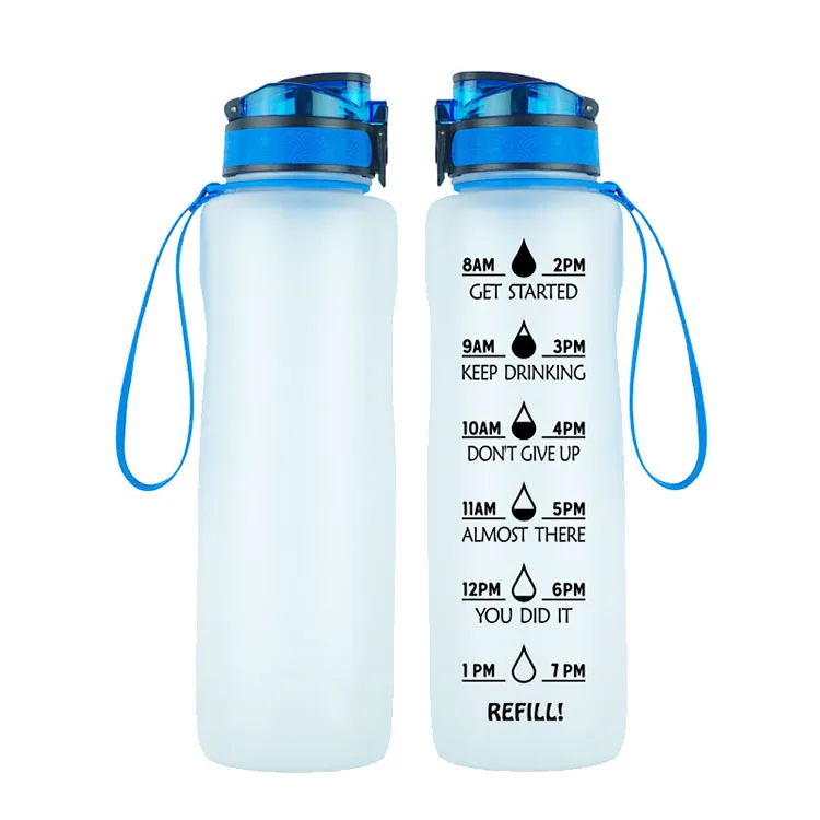 

Eco-Friendly 1000ml BPA FREE Gym Clear Tritan Drinking Plastic Sports Water Bottle with logo, Customized color