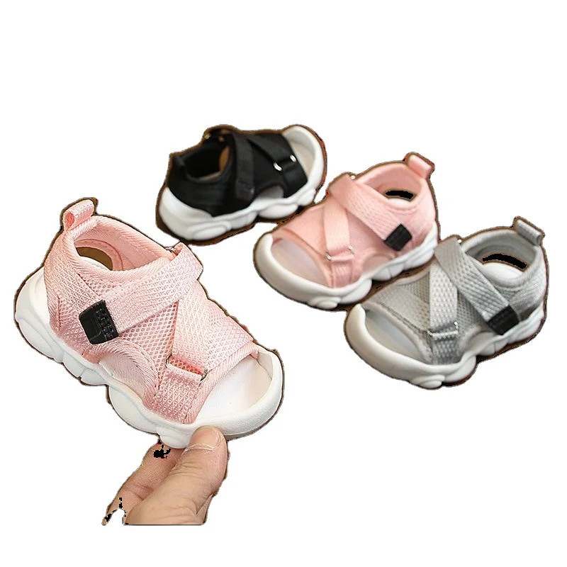

2021 Summer Kids Mesh Sandals Baby Girls Casual Shoes Children Beach Sandals Boys Shoes Fashion Sport Sandals drop shipping