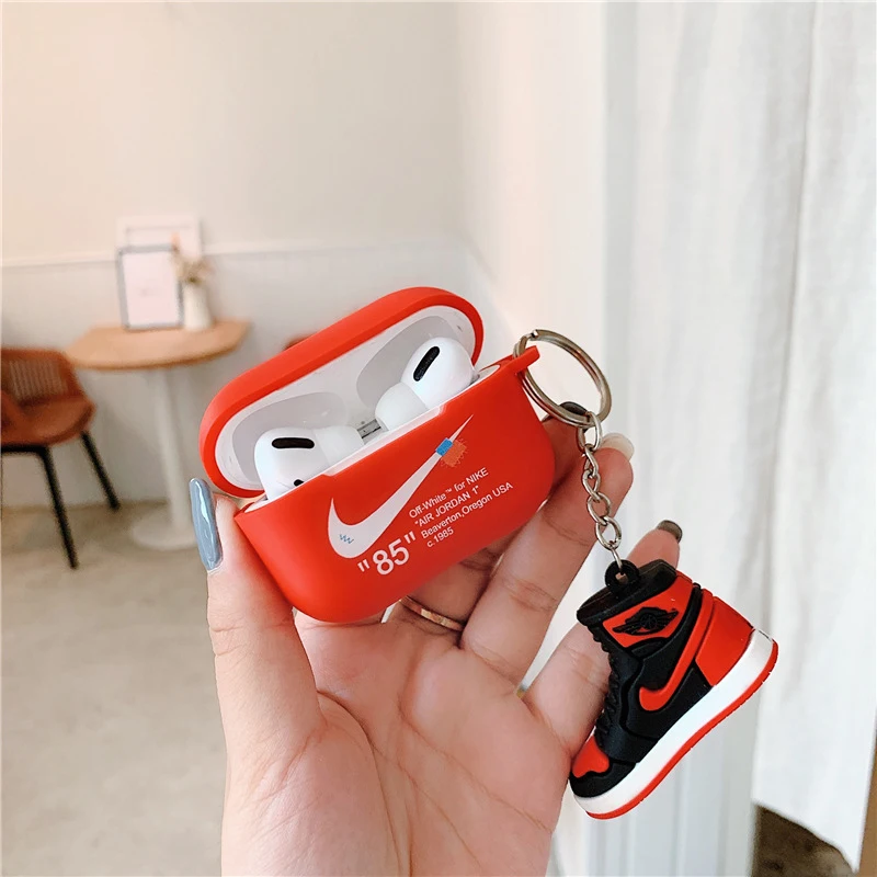 

2021 Fashion Brand Custom logo TPU Earphone Cover case For Airpods and Airpods pro, Colors available