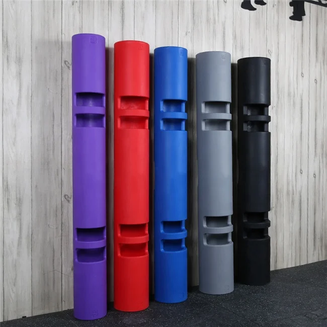 

Functional Training Barrel Eco-friendly TPR And Rubber Material Weight Bar Fitness Training VIPR Fitness Tube, Blue /red/ gray/ black