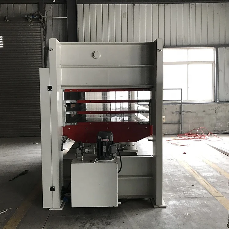 
three layers woodworking hot press machine for furniture 