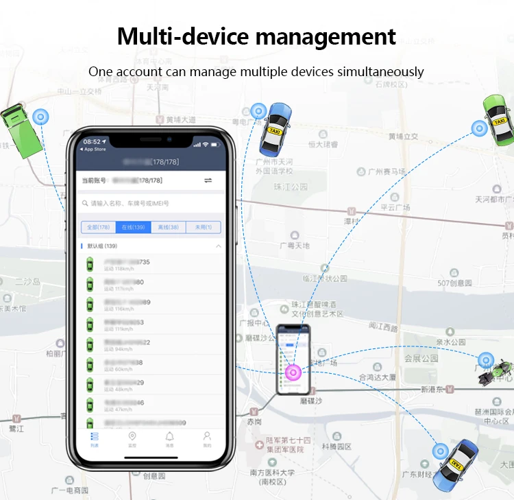 Google Map Supported Tracker Smart Car Alarm System Free Gps Tracking