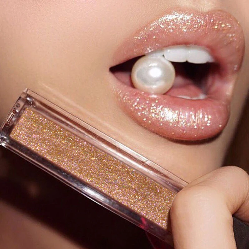 

6 Colors Clear Glitter Wholesale Containers Lip Gloss Vendor With Custom Private Label