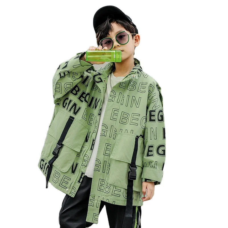 

Children's clothing boy jacket foreign style spring and autumn jacket windbreaker clothing