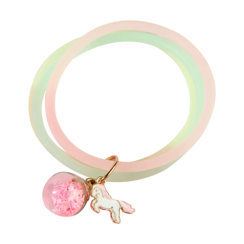 

Silicone mosquito repellent bracelet cute pendent anti-mosquito silicone wristband for Kids, Custom color