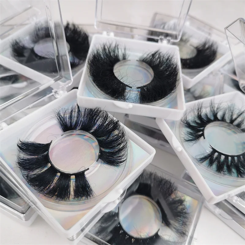 

best selling 20mm fluffy full strip mink lashes vendor 100% real mink fur cruelty free 3d mink lashes, Natural black