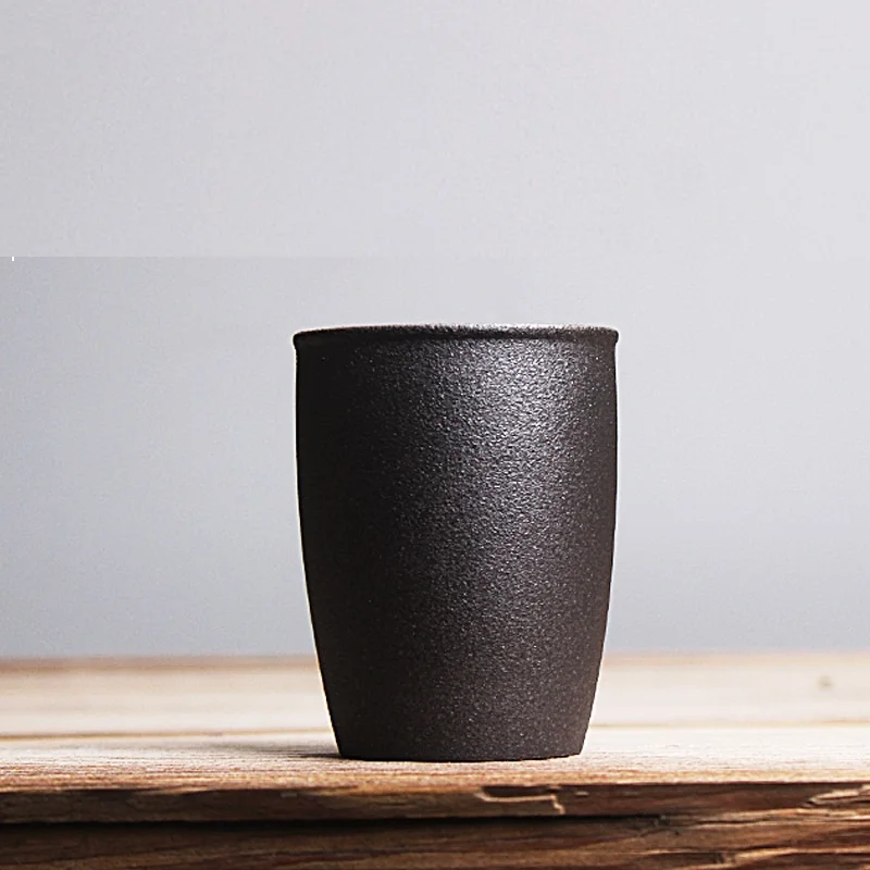 Black Stone Glazed Stoneware Cup Japanese Mug Buy Japanese Mug