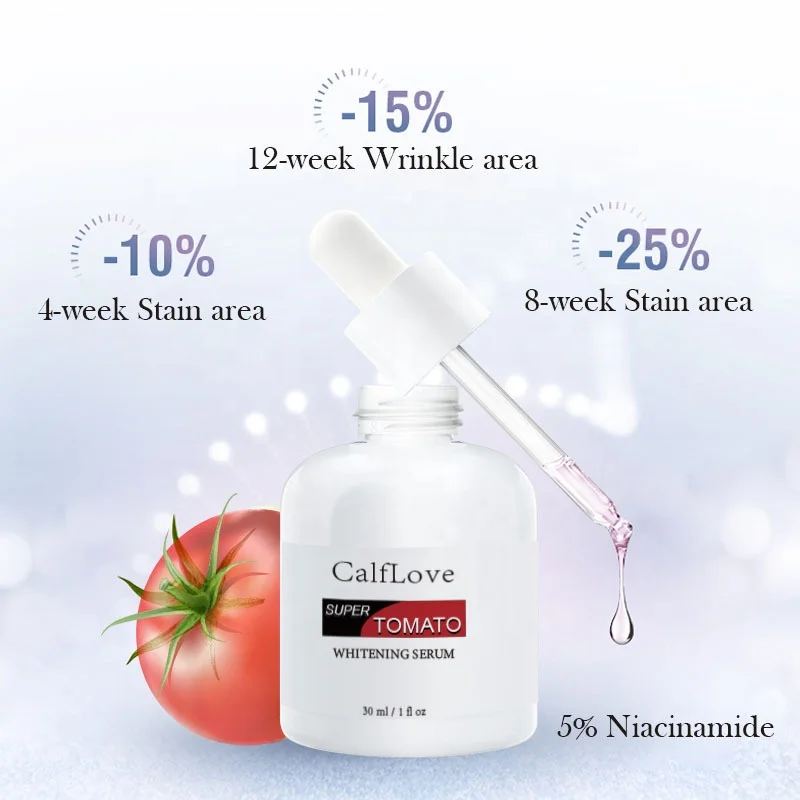 

Moisturizing Shrink Pores Brightening Nicotinamide Serum Black Tomato Face Serum for All Skin Whitening and Repair