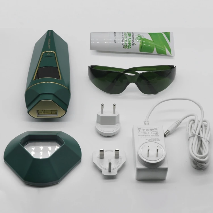 

Lescolton factory 2 in 1 skin rejuvenation whitening epilator device ice cooling cold ipl hair removal