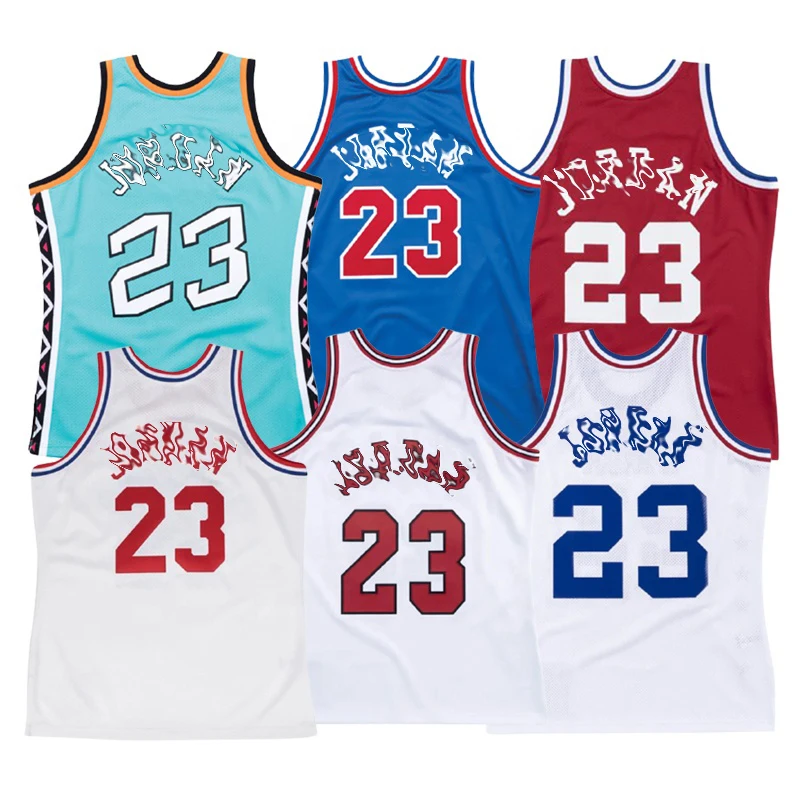 

Allen Iverson 3 Tracy McGrady 1 All Star Basketball Wear Sports Jersey Tshirts Top Quality Wholesale