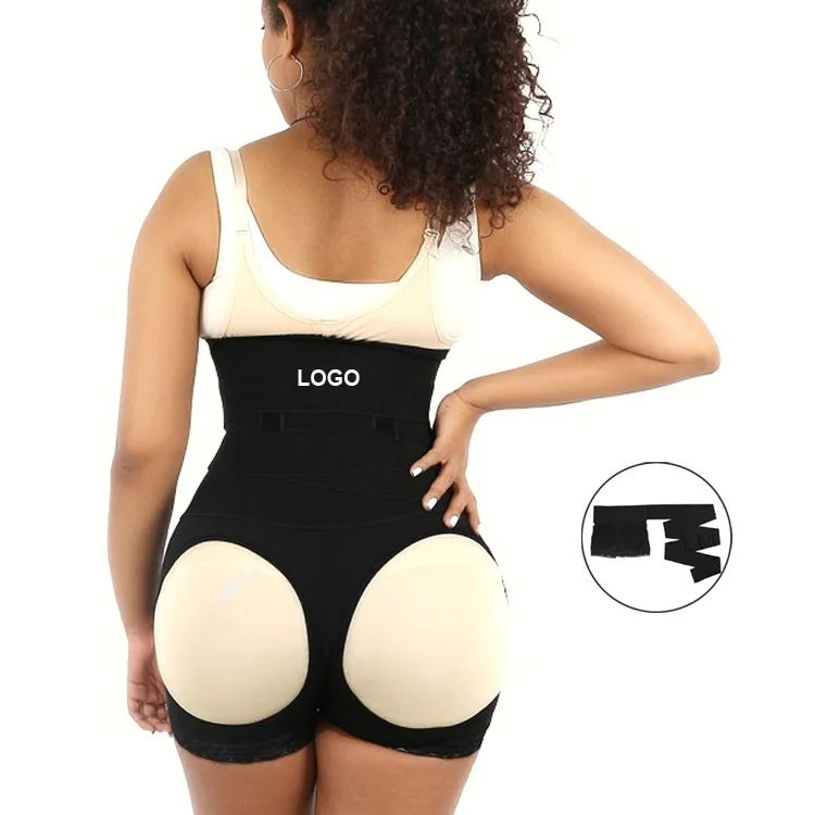 

Custom Logo  Fit All Tummy Bandage Slimming Stomach Wrap Band Around Elastic Belts Waist Trainer Women's Shapers