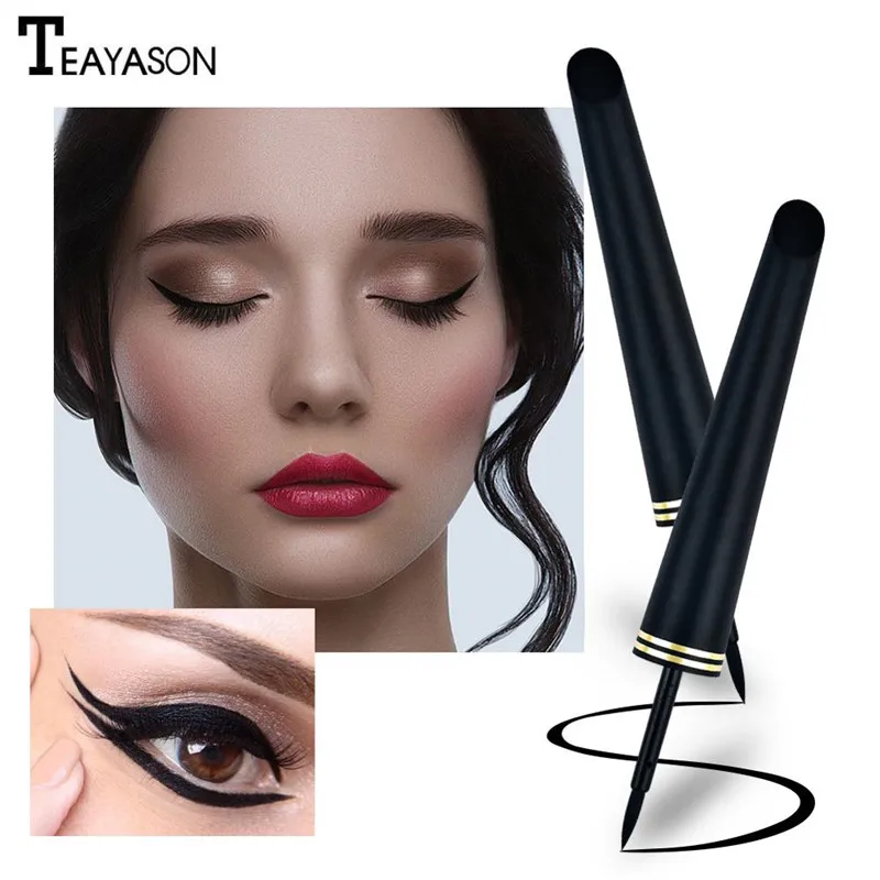 

High Quality liquid eye liner Waterproof Sticky Lash Pen Glue Magic Self Eyeliner Adhesive Pen Magnetic eyelash Eyeliner Pen