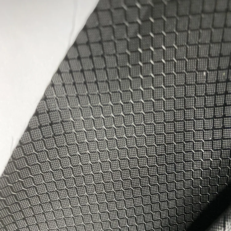 Black Nylon 400d 420d Diamond Ripstop Oxford Waterproof Water Repellant