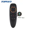 G10 Support IR learning 6 axes solution RF 2.4 GHz wireless universal smart voice input tv remote control