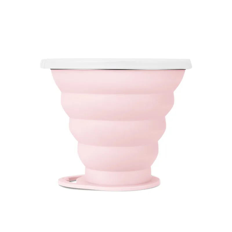 

Environment Friendly Customizable Silicone Kids Camping Coffee Mug Bottle, Optional