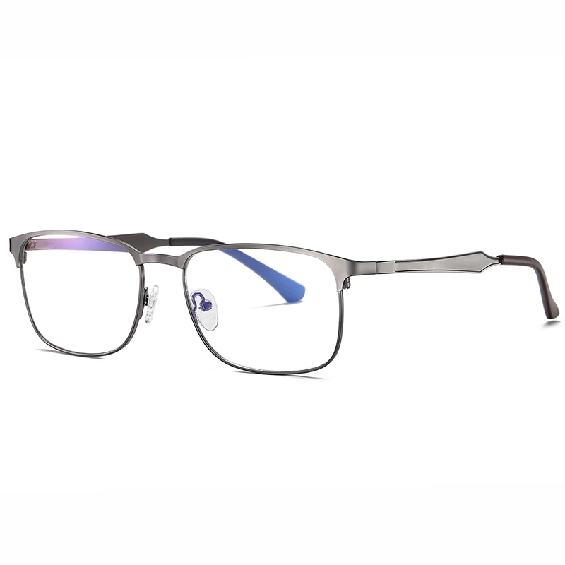 

Square Optical Glasses For Men Classic Eyewear TR90 Metal Frame Anti Blue Light Eyeglasses CE Ready stock lunettes de vue