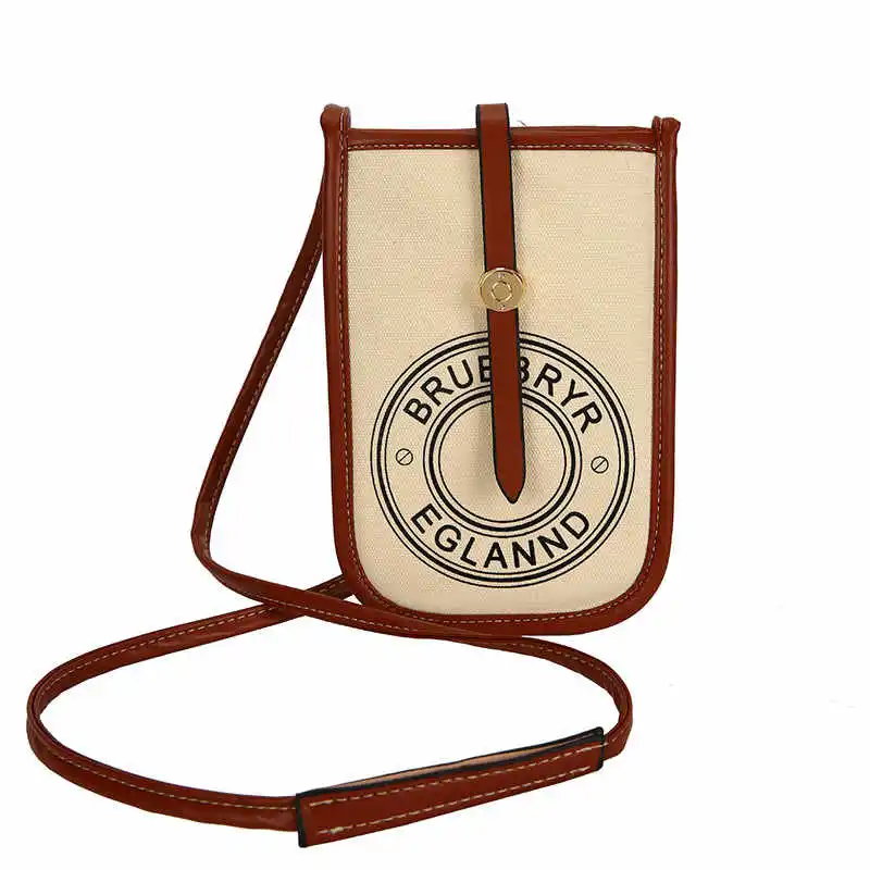 

Fashion Canvas Mobile Phone Bag Crossbody Cell Phone Bag