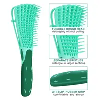 

2019 Hot Sale Custom Private label wet hair brush, detangling hair brush wholesale