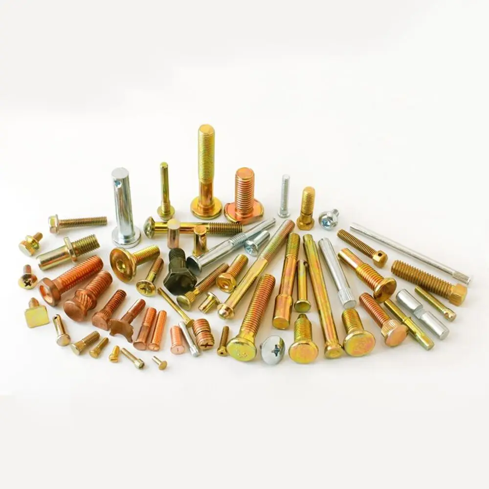 
special hexagon head half thread precision non standard fastener 