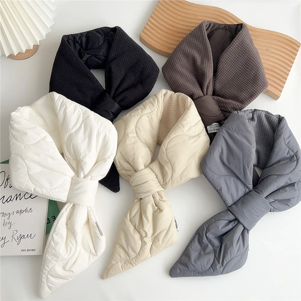 

2023 Fashion Newest Korean Design Winter Scarf Women's Neck Super Warm Thick Scarf