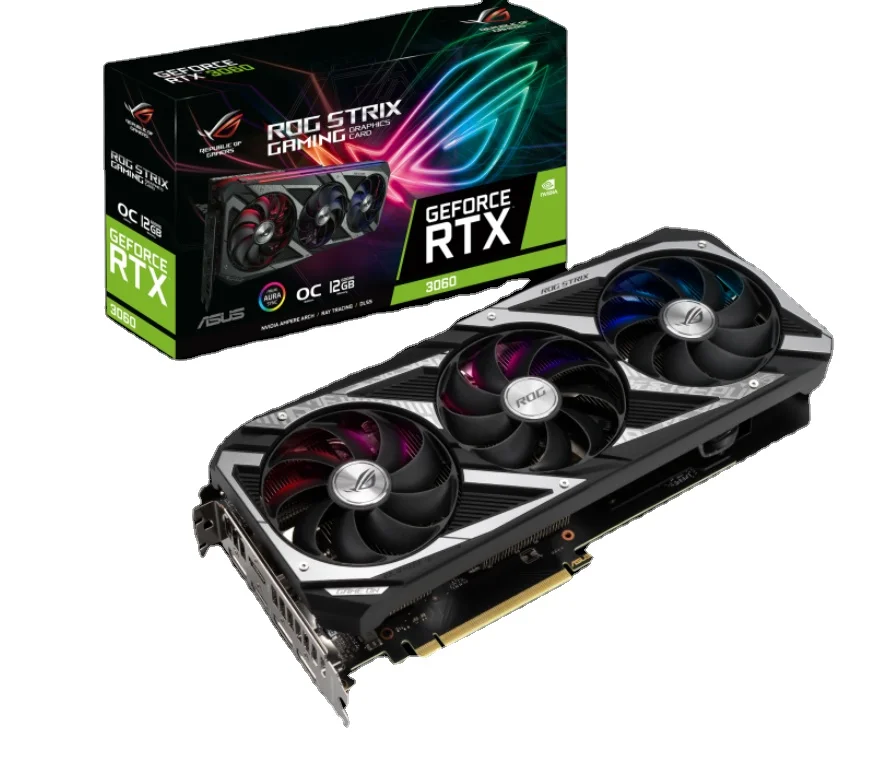 

ROG-STRIX-RTX3060-O12G-V2-GAMING Graphics Card with LHR lite hash rate 12GB GDDR6