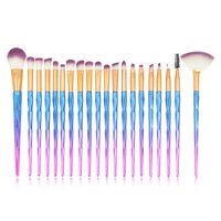 

2019 New Design 20pcs Eye Makeup Brushes Set Diamond Makeup Brush