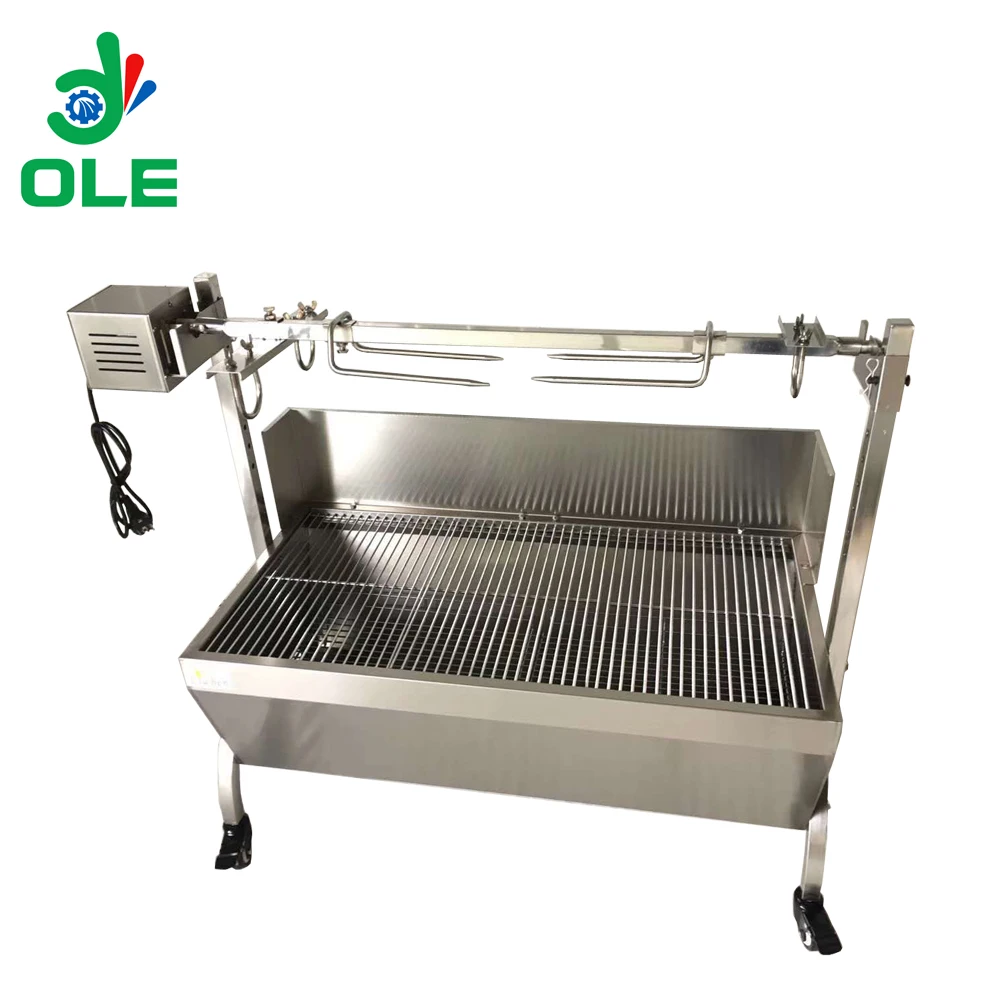

Electric Oven Home Smokeless Grill Automatic Rotating Barbecue Skewer Grilled Kebab Machine Lamb Leg Chicken Roasting Furnace