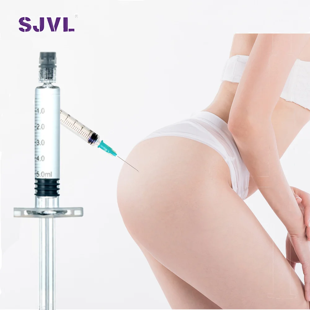 

Brest Filler Injection Hyaluronic Acid Derm Filler With Needles For Butt Injection, Transparent colorless