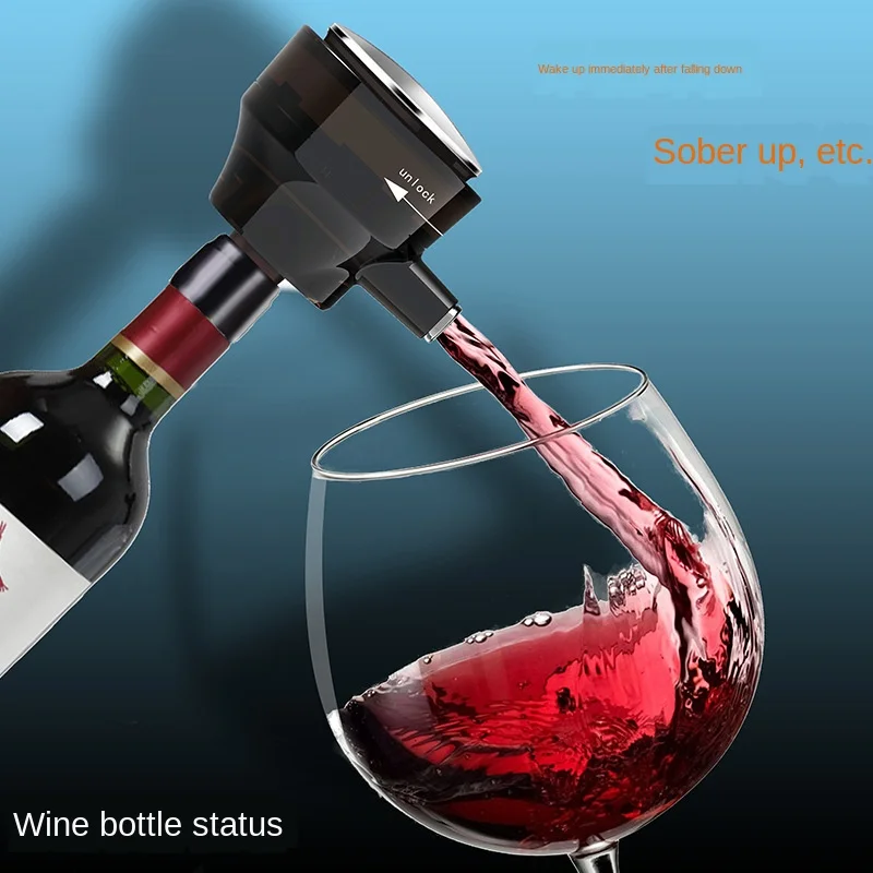 

Electric Wine Decanter Uses Sound Waves To Creating The Perfect Beer Head Fit For Cans And Bottles Beer Foam Maker