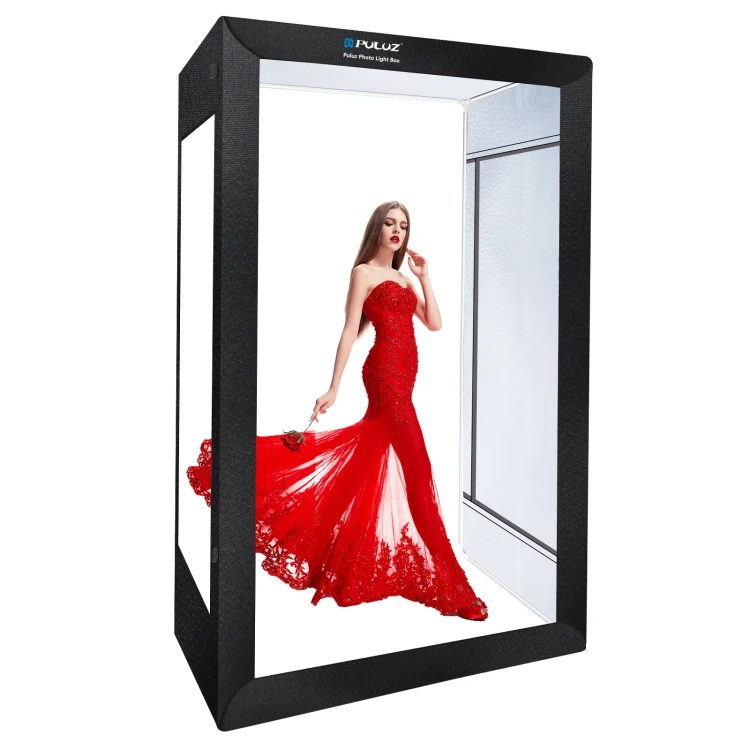 

2023 New Stock PULUZ 2m Studio Box 240W Photo Light Studio Box Kit for Clothes / Adult Model Portrait Studio Box
