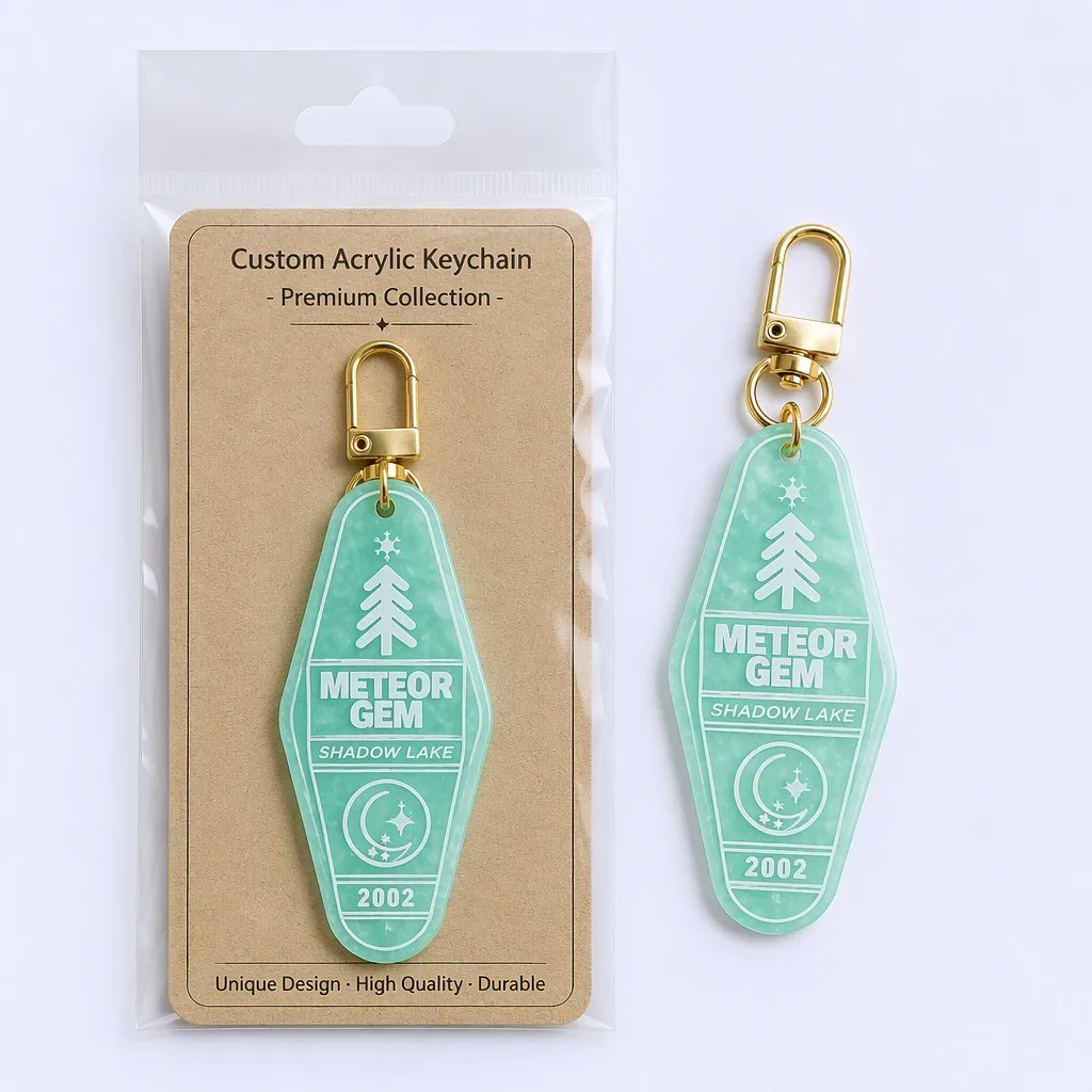 Custom Retail Backing Card and Protective OPP Packaging