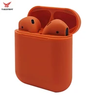 

Factory hot selling lovely colors inpod 12-touch TWS true wireless 5.0 rubber oil paintingMacaroonearbuds