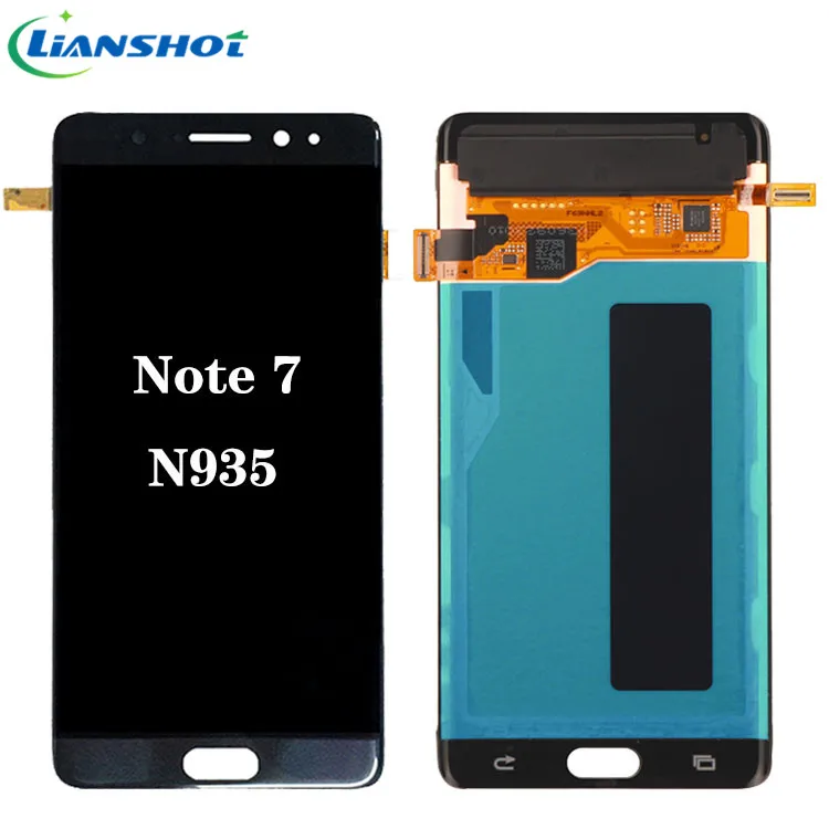 

Mobile Phone Replacement Original LCD Display For Samsung Galaxy Note 7 N930 Touch Screen Digitizer Assembly