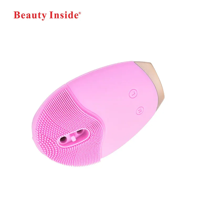 

Foaming Facial Cleaning Brush Electric Massager Cleansing System for Deep Cleansing Skin Care, Light purple, pink, white, per customize