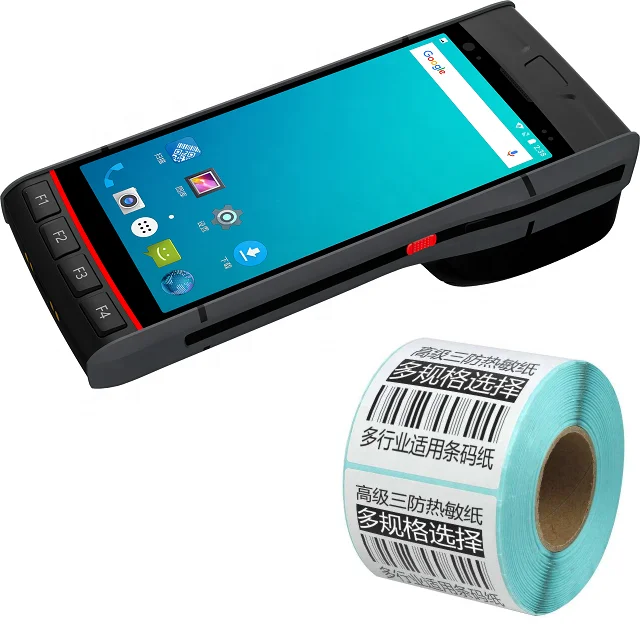 

Built-in Printer and Barcode Scanner Android 8.1 os Mobile Handheld All-in-one PDA