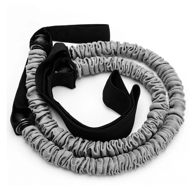 

Natural Latex Tube of Thickened Ribbon Band Yoga Resistance Bands of Home Workout Equipment Exercise Band of Chest Expander, Grey, black