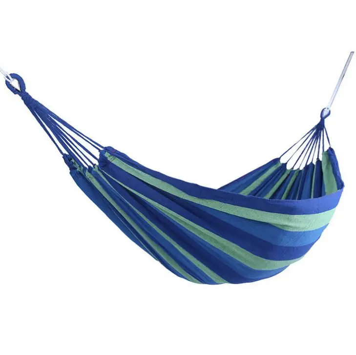 
High Quality Garden Swings Outdoor Camping Hammock Hanging Chair Sleeping Bed Portable Single Style Portable Hammock  (1600136038814)