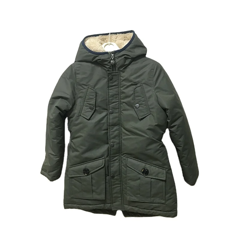 
Winter new girls padded jacket childrens infants and young kids polyester thickened warm outdoor jacket 