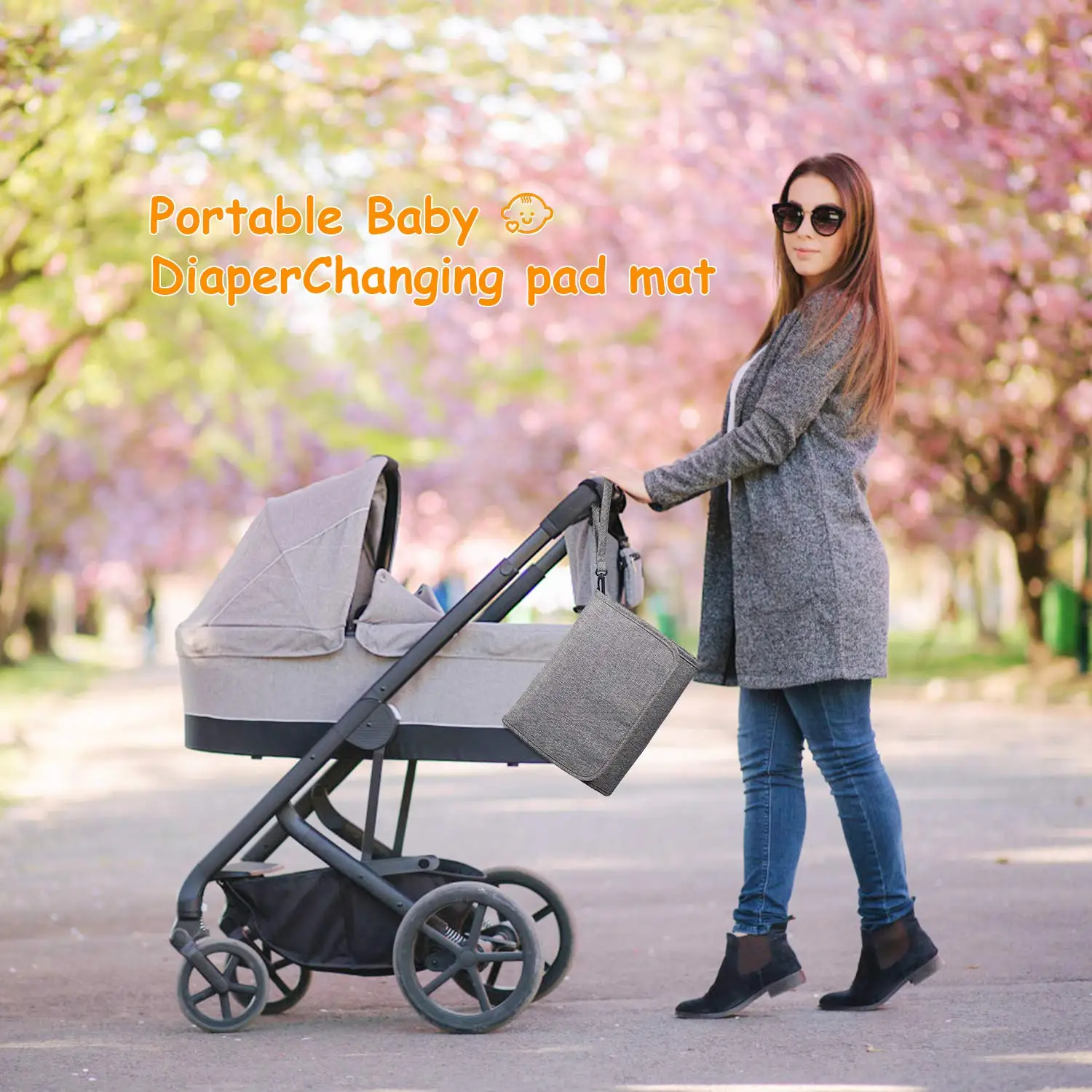 Nieuwste Waterdichte Grote Reizen Luier Veranderende Pad Reizen Draagbare Babycommode Afneembare Luier Mat Met Polsband Buy Nieuwste Waterdichte Grote Reizen Luier Aankleedkussen Licht Gewicht Reizen Draagbare Babycommode Afneembare Luier Mat Met