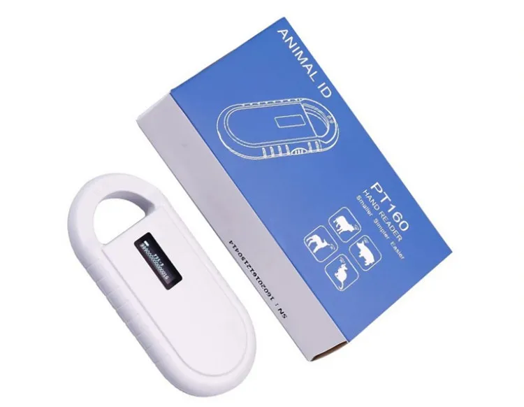 Long Range Animal Rfid Microchip Reader 134.2khz Handheld Portable Micro USB Animal Ear Tag Reader