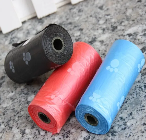 Eco Friendly Plastic Poop Bags Dog Poop Bag Dispenser Custom Dog Poop