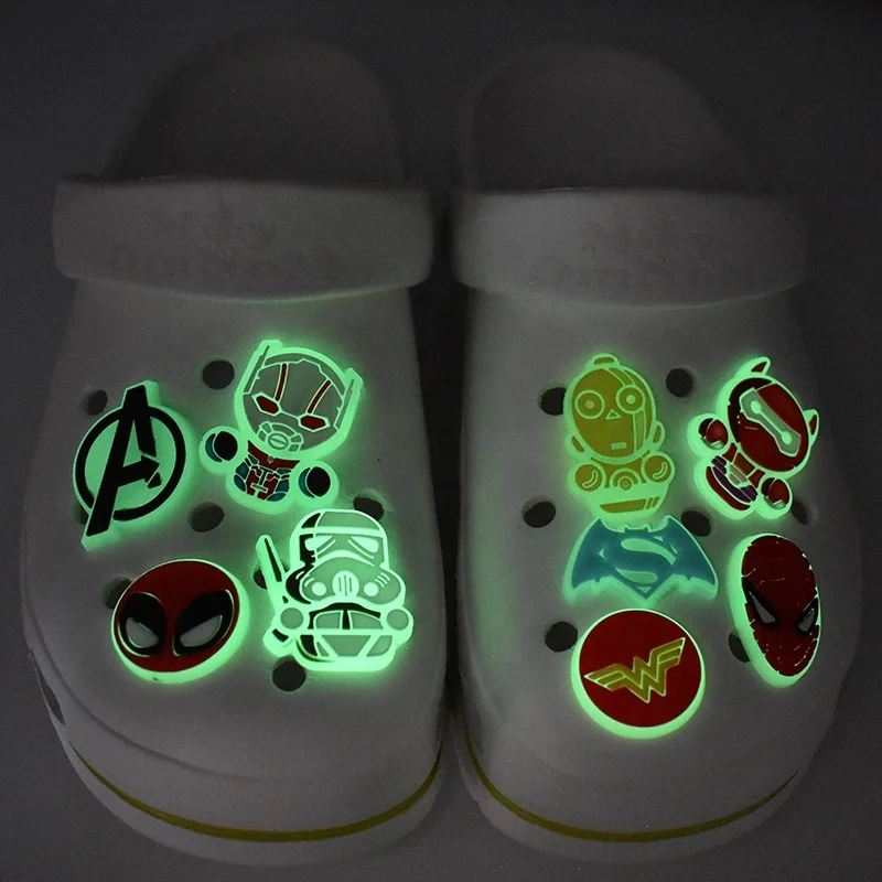 

American Best Selling Fluorescent Light Up Shoe Charms/Wholesale Custom, As picture