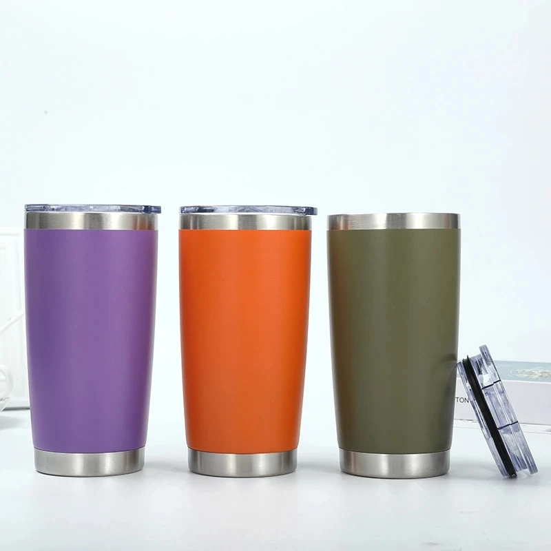 

Wholesale 20oz insulated tumbler double wall stainless steel mug with lid