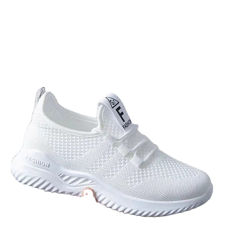 

2020 Cheap Fashion Breathable Sock Shoes Walking Sports Shoes Ladies Floral Fabric Sneakers Wedge Sneakers For Women