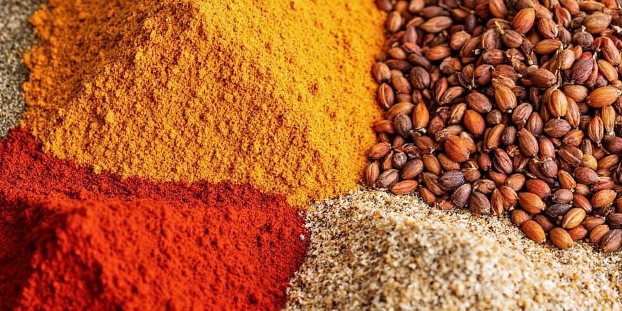 Fresh vs. Old Spices Color Comparison