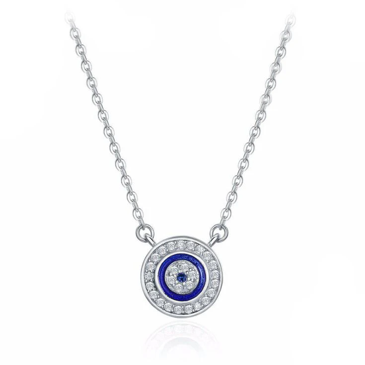 

selling product turkey pendant jewelry enameled turkey eye jewelry 925 silver necklace